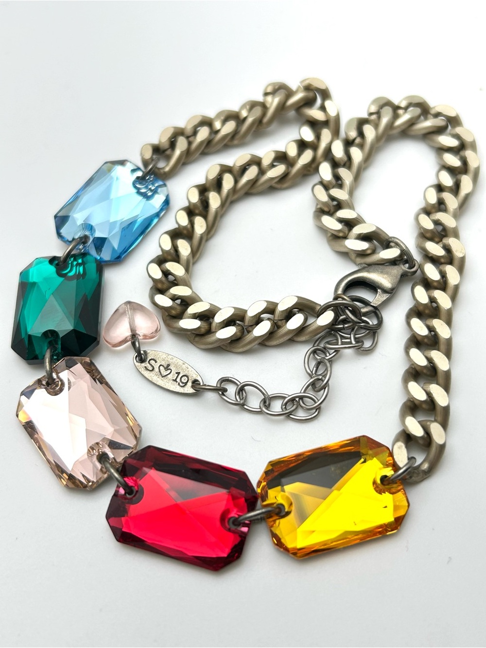 Sabika Applause Multi-Color Crystal Necklace 2019 - Picture 2 of 4